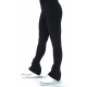 Black heel pants - power fleece