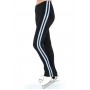 holo stripe pants heel pants