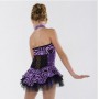  Purple Funky Style Dress