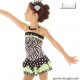 Tunique de patinage Lime Zebra