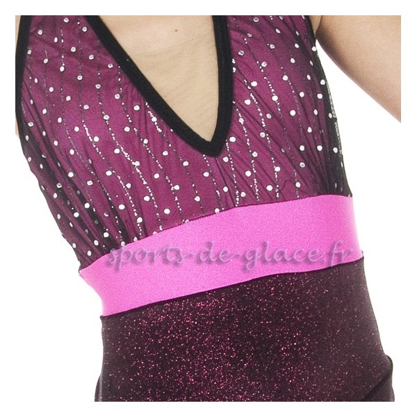 Robe de patinage Pink Cabaret - SPORTS DE GLACE France