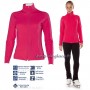 veste de patinage polaire rose