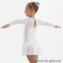 Lace lycra skating dress