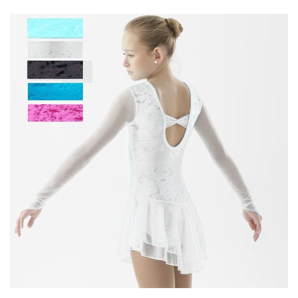 Robe patinage velours - SPORTS DE GLACE France