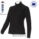 veste de patinage polaire noire