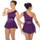 Tunique de patinage Swags and sequins 12-14