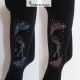 rhinestones stars and skater fleece leggings