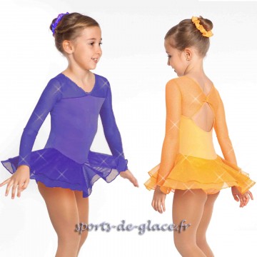 Robe De Patinage Artistique Scintillante Sports De Glace France