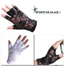 black or white Lace gloves