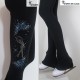 legging de patinage polaire strass patineuse