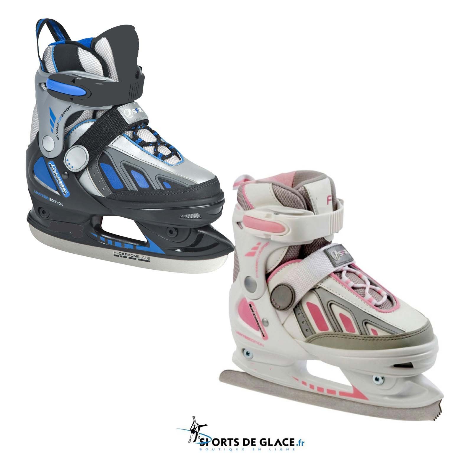 Adjustable Ice Skates SPORTS DE GLACE France