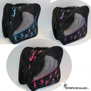 Sac à patins Bungee Patineuse paillettes Sac à patins Bungee Patineuse paillettes