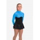 rhinestone skate fleece skating dress