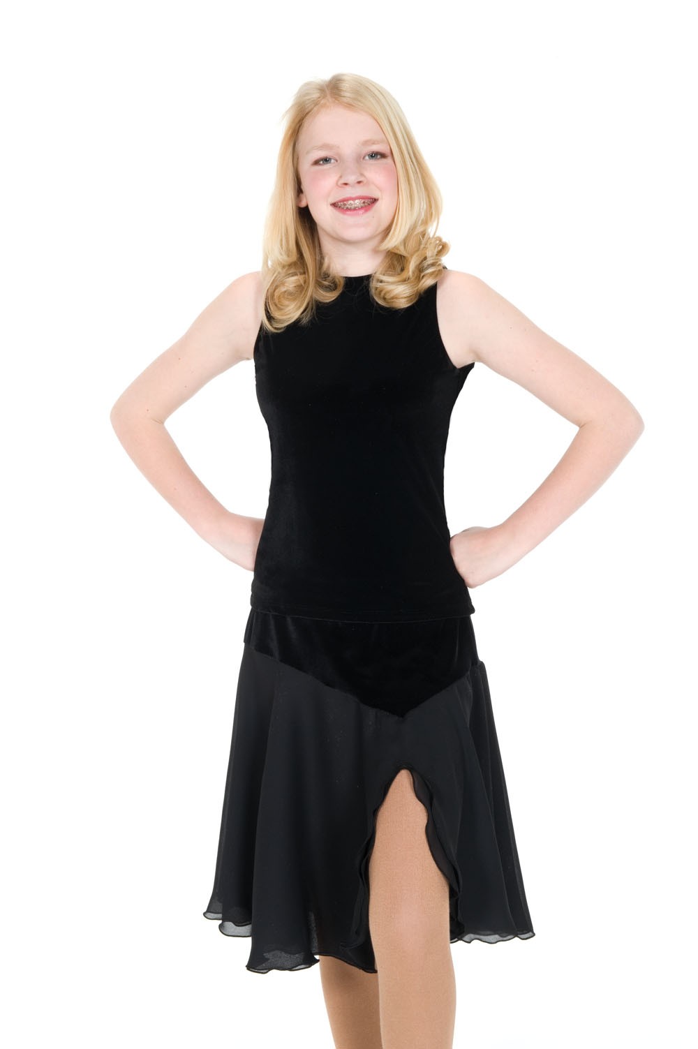black skirts for dance