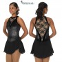 Tunique de patinage Lace Drop noire