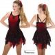 Jerry's black and red Scorched Dress