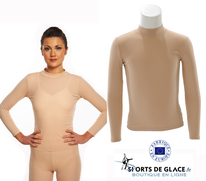 Unisex nude top - SPORTS DE GLACE France