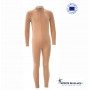 long sleeves Nude unitard