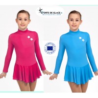 Star fleece skating dress