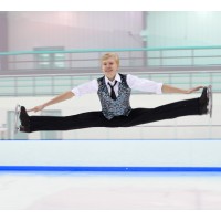 Glitter Mens Swirl Vest