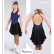 Robe de danse sur glace Blues