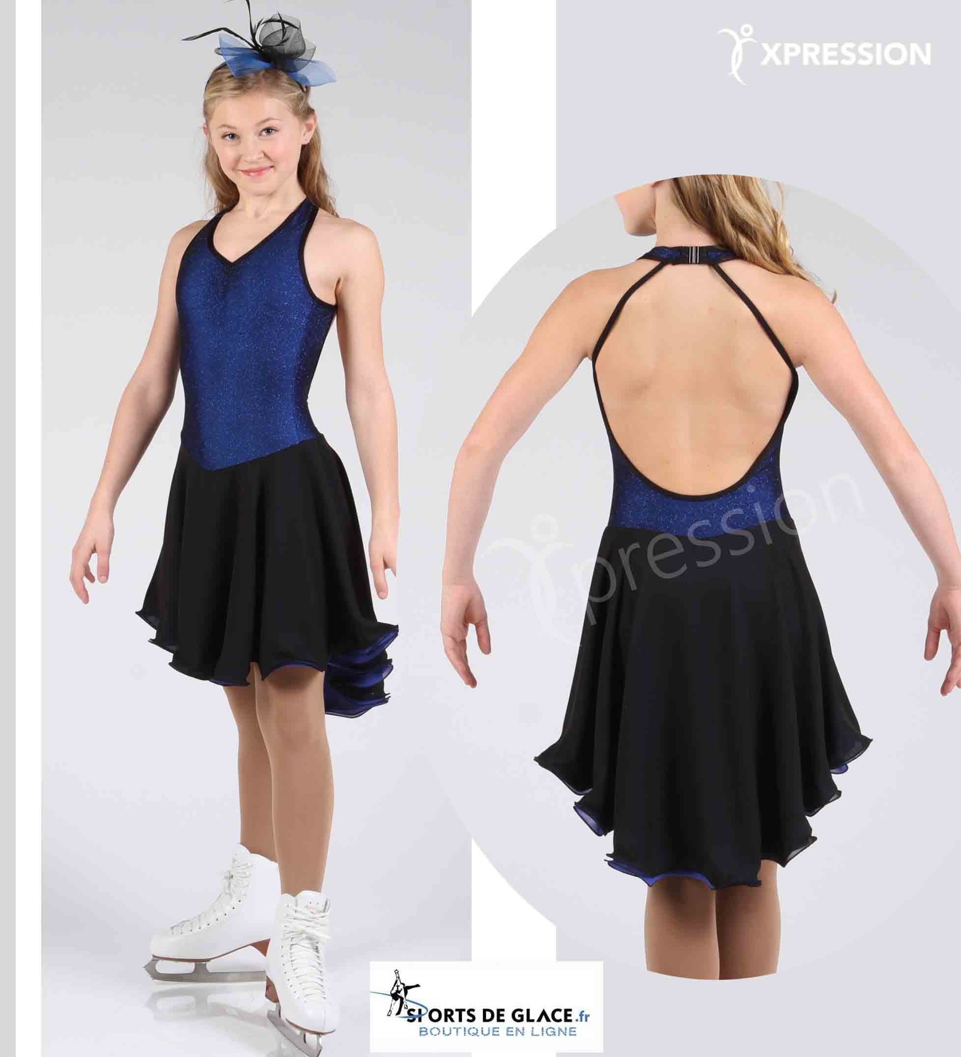 Robe de danse sur glace Blues - SPORTS DE GLACE France