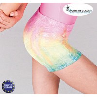 Short enfant Rainbow scintillant