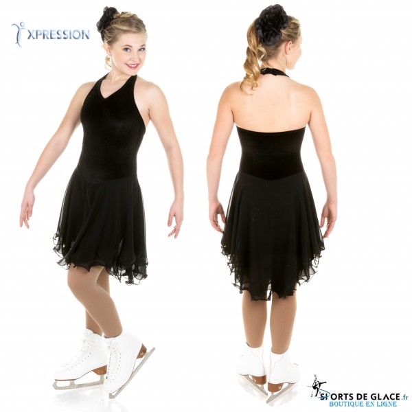 Robe de danse sur glace Deep Edges Bordeaux - SPORTS DE GLACE France