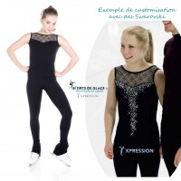 Elite Xpression black one piece suit