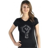 T-Shirt sagester Patineuse Swarovski