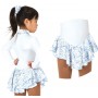 Robe de patinage polaire princesse des neiges