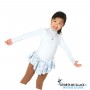 Robe de patinage polaire princesse des neiges