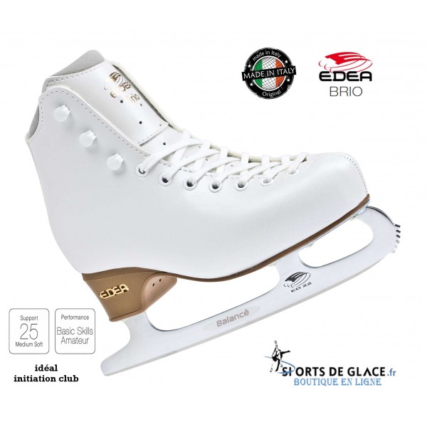 Edea Brio Ice skates with Balance blades SPORTS DE GLACE France