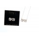 SK8 Crystal necklace or pin's