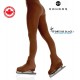 Collants de patinage Couvre patins chocolat