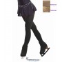 Collants avec cache patins polaires noirs