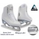 Patins à glace Jackson finesse 150 pointure 34.5