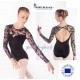 long sleeves Tatoo leotard