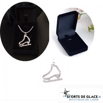 cristal skate necklace cristal skate necklace