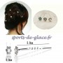 Pearl Hair Pins Crystal Hair