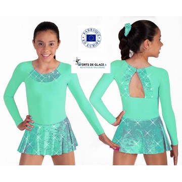 Robe de patinage Aqua shinning Robe de patinage Aqua shinning