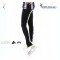 Legging de patinage noir et blanc