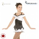 Elite Black n white skating dress