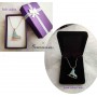 reversible ice skate necklace