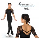 Lace Overlay Catsuit