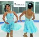 Robe de danse sur glace bleue Jerry's