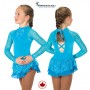 Tunique de patinage Starshine Bleu Turquoise