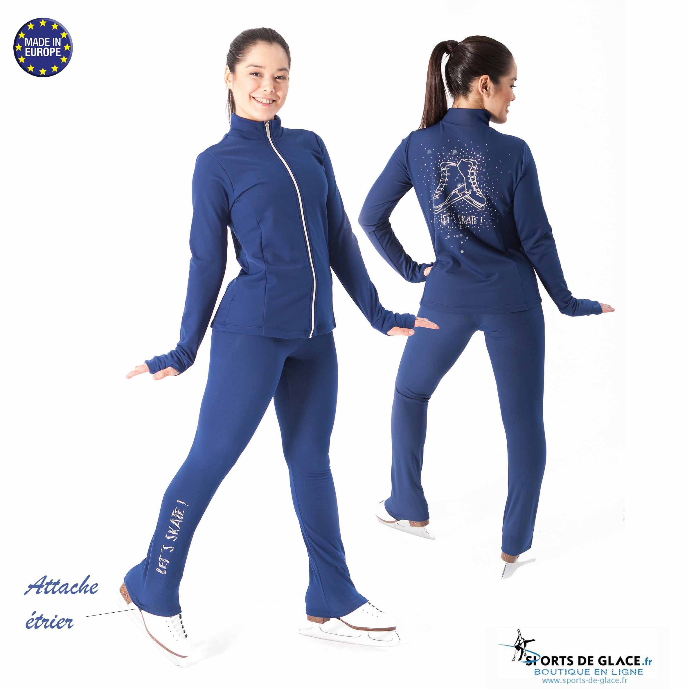 Ensemble patinage artistique Let's Skate SPORTS DE GLACE France