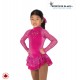 Tunique de patinage Starshine rose