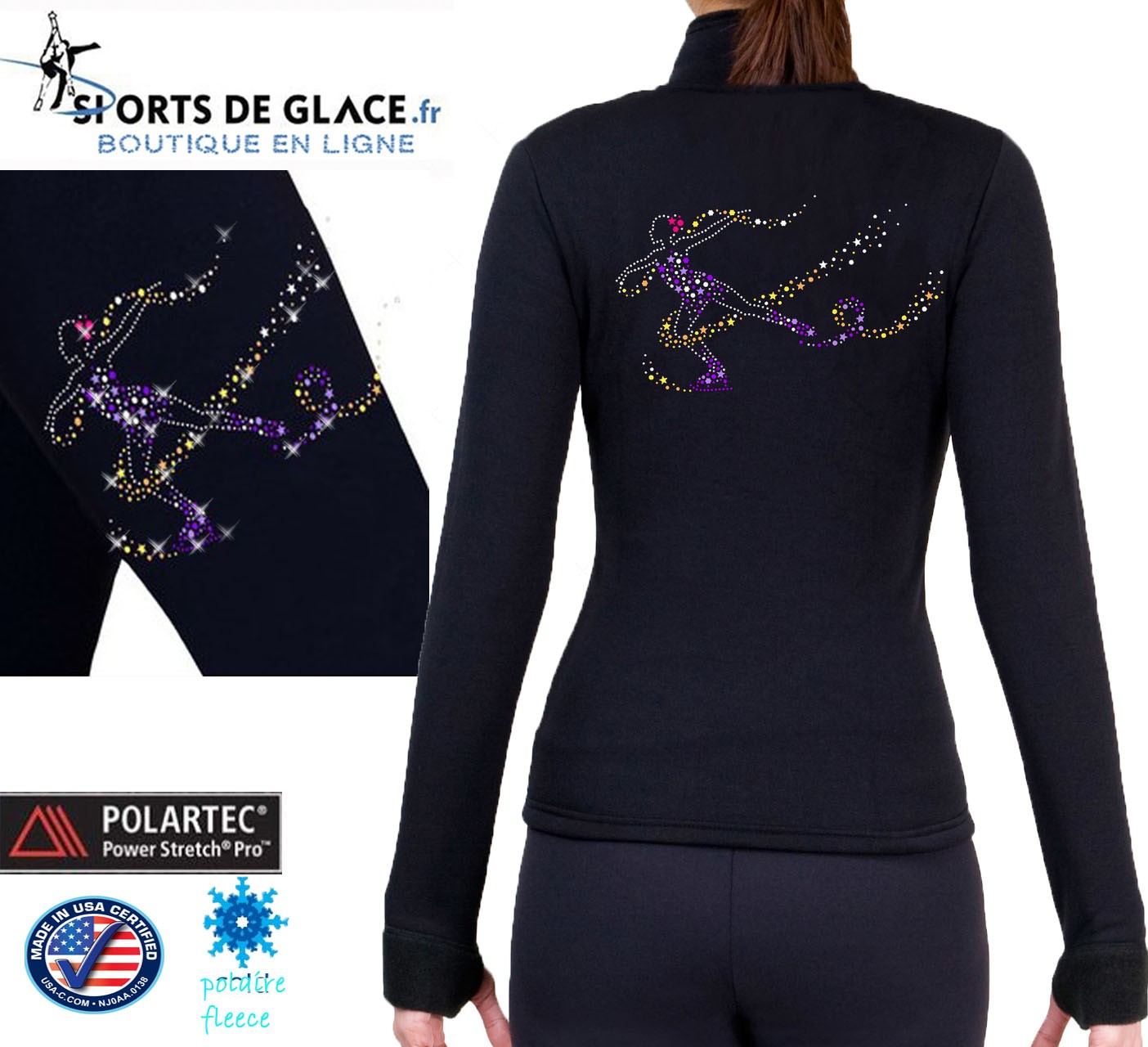 Veste de patinage artistique best sale